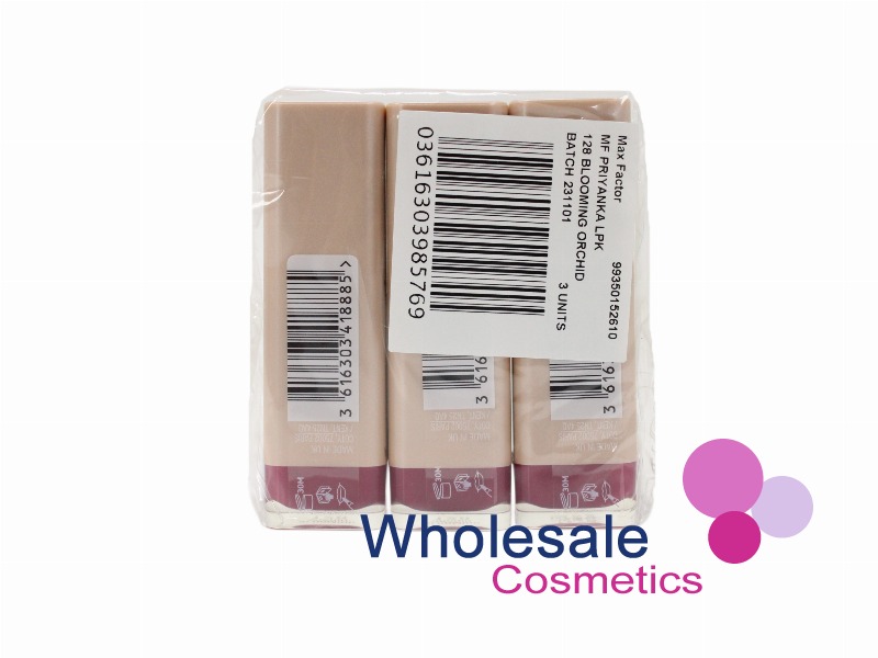 9 x Max Factor Miracle Priyanka Lipstick - 128 BLOOMING ORCHID